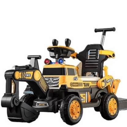 Picture of CHILDREN'S ELECTRIC EXCAVATOR ENGINEERING VEHICLE CAN SIT AND RIDE