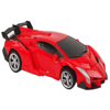 Picture of Lean-toys Robot Transformer 2in1 Pilot R/C Remote control red