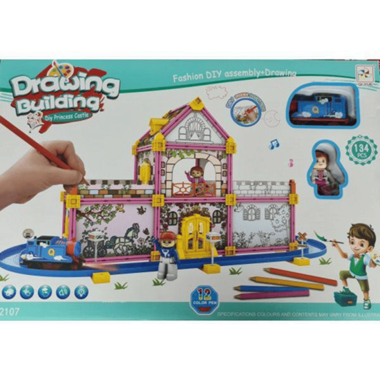 Picture of Drawing Building DIY Princess Castle