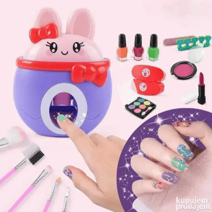 Picture of nail machine nail care makeup play set