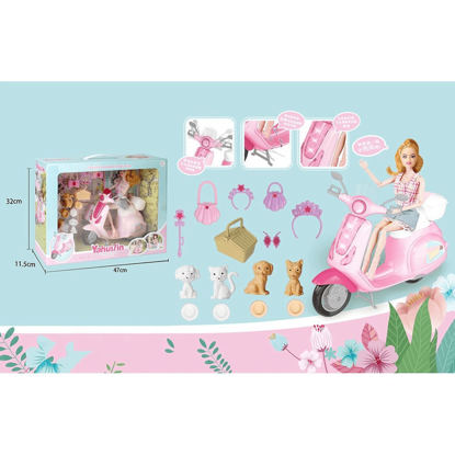 Picture of Doll - Fashion dream motorcycle