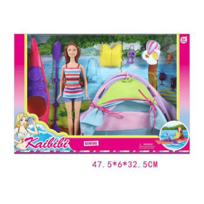 Picture of Fashion girl play set - camping