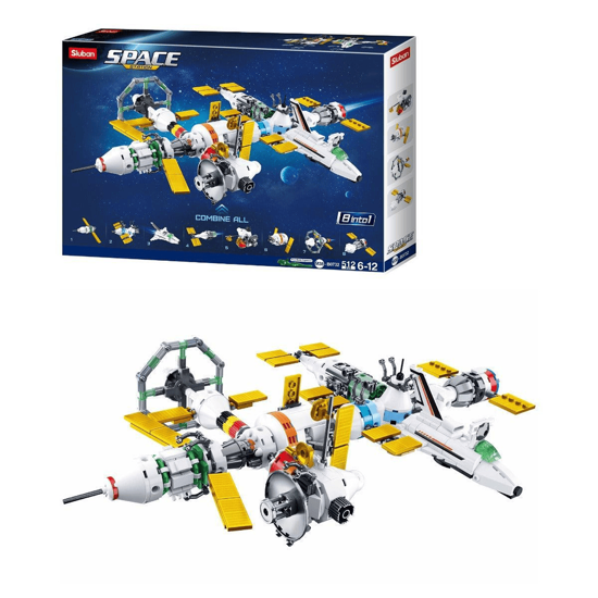 Picture of Building Blocks Sluban SPACE - INTERNATIONAL SPACE STATION (512PCS)