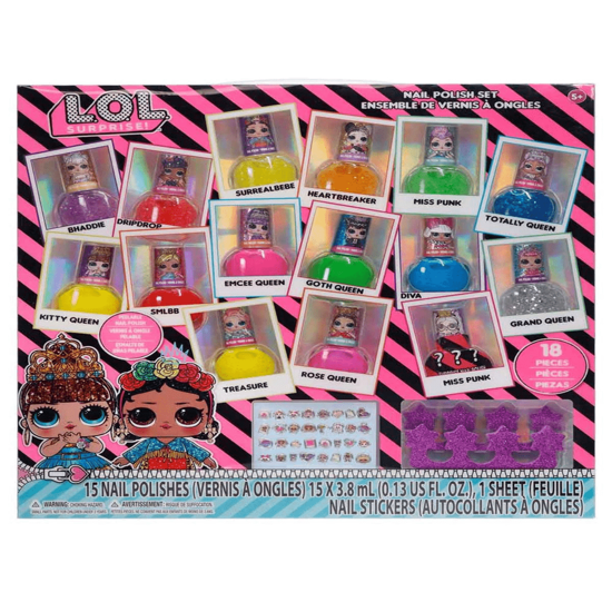 Picture of 15 PK Nail Polish Set with Nail Accessories