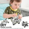 Picture of STEM Space Fleet Robot Space Building Kit DIY 6 In 1 Blocks