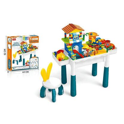 Picture of Table Desk Kids Activity Building Block Set 145PCS