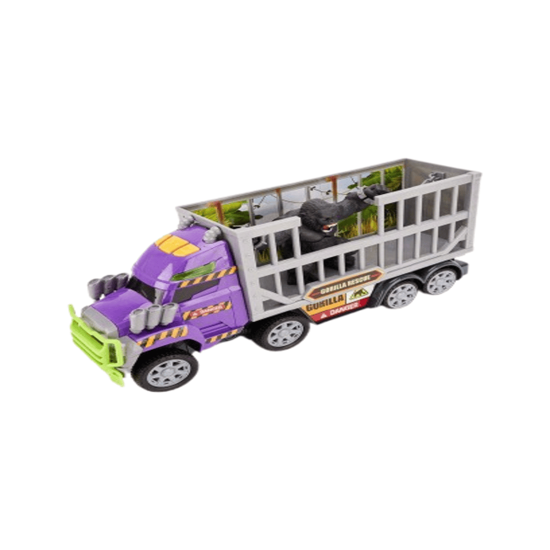 Picture of Monster Moverz Gorilla Rescue Playset, Purple and Grey