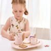 Picture of Wooden tea and coffee set