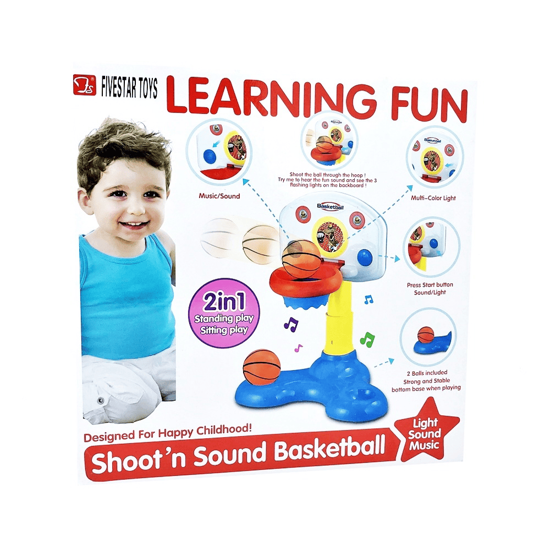 Picture of Musical basketball game for kids