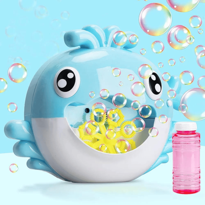 Picture of whale bubble machine