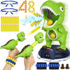 Picture of Dinosaur Shooting Toy, Shooting Toy Children, with 2 Dinosaur Air Pump Guns