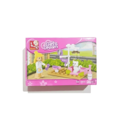 Picture of Sluban - New Girl Dream Pet Beauty Set - 30pcs