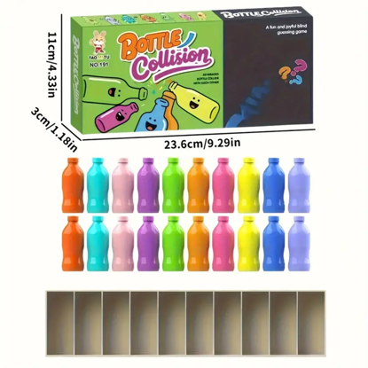 Picture of 21pcs Color-Challenging Bottle Puzzle Game Set with Memory & Logic Training