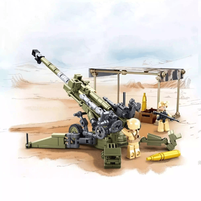 Picture of Sluban Military Howitzer Building Blocks Set