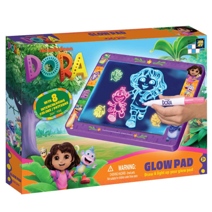 Picture of Glowing drawing board with Dora design