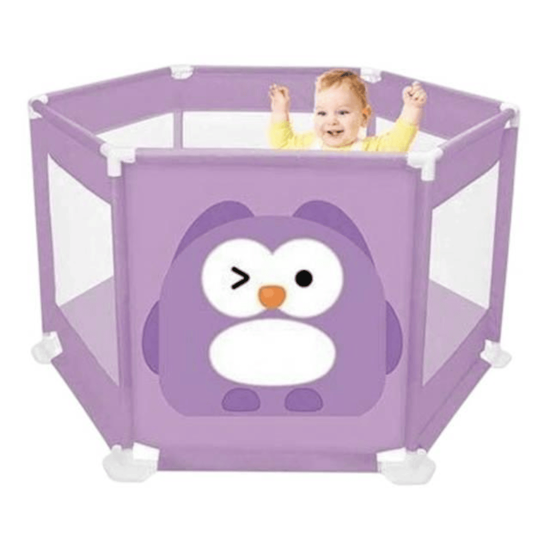 Picture of Playpen for children with 50 balls