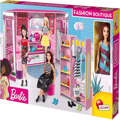 Picture of Barbie Fashion Boutique with the Doll