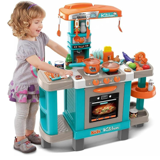 Picture of Royal Falcon Touch Reaction Kitchen Set with Light & Sound Kid's Pretend Play