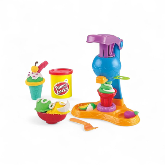 Picture of colored clay